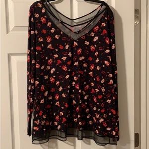 Lane Bryant long sleeved, t-shirt.